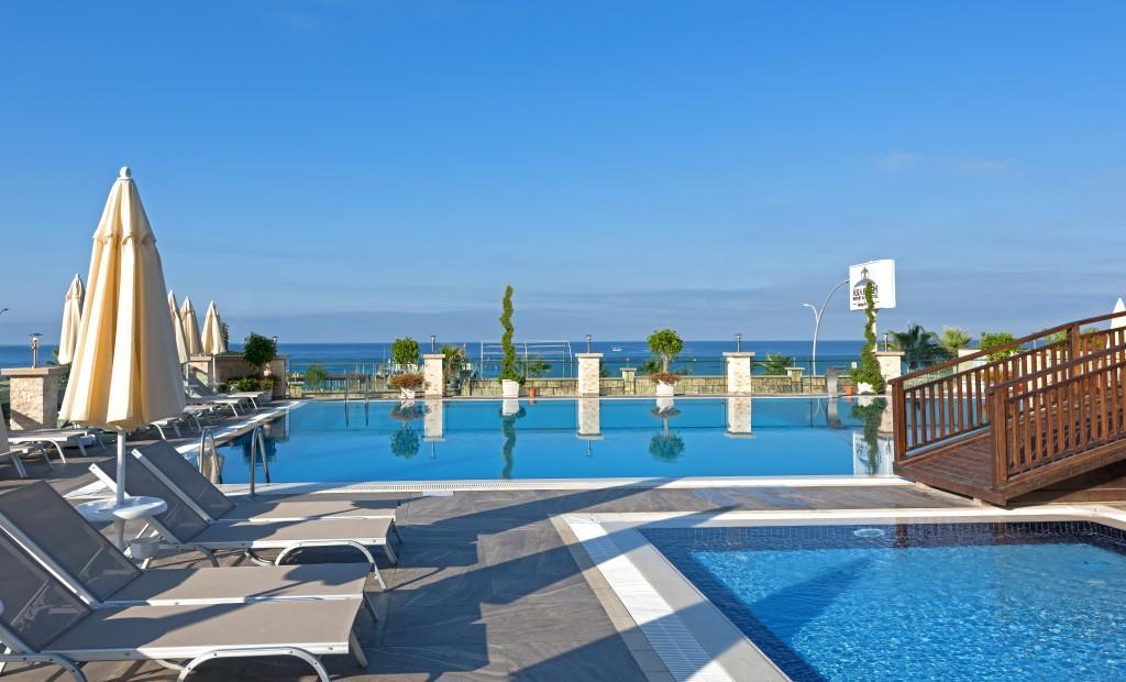 Asia Beach Resort & Spa Hotel Alanya Exteriér fotografie