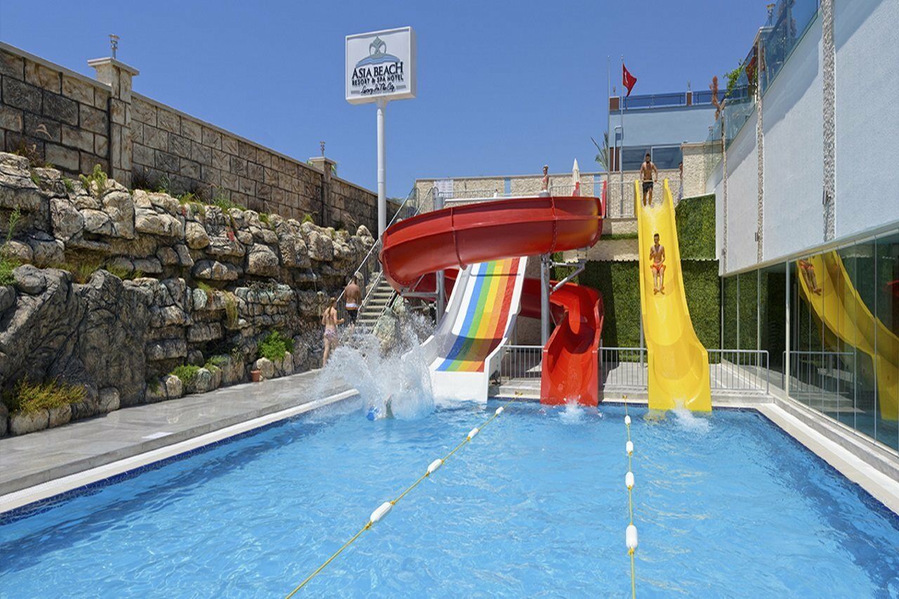Asia Beach Resort & Spa Hotel Alanya Exteriér fotografie