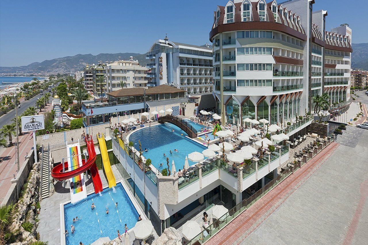 Asia Beach Resort & Spa Hotel Alanya Exteriér fotografie